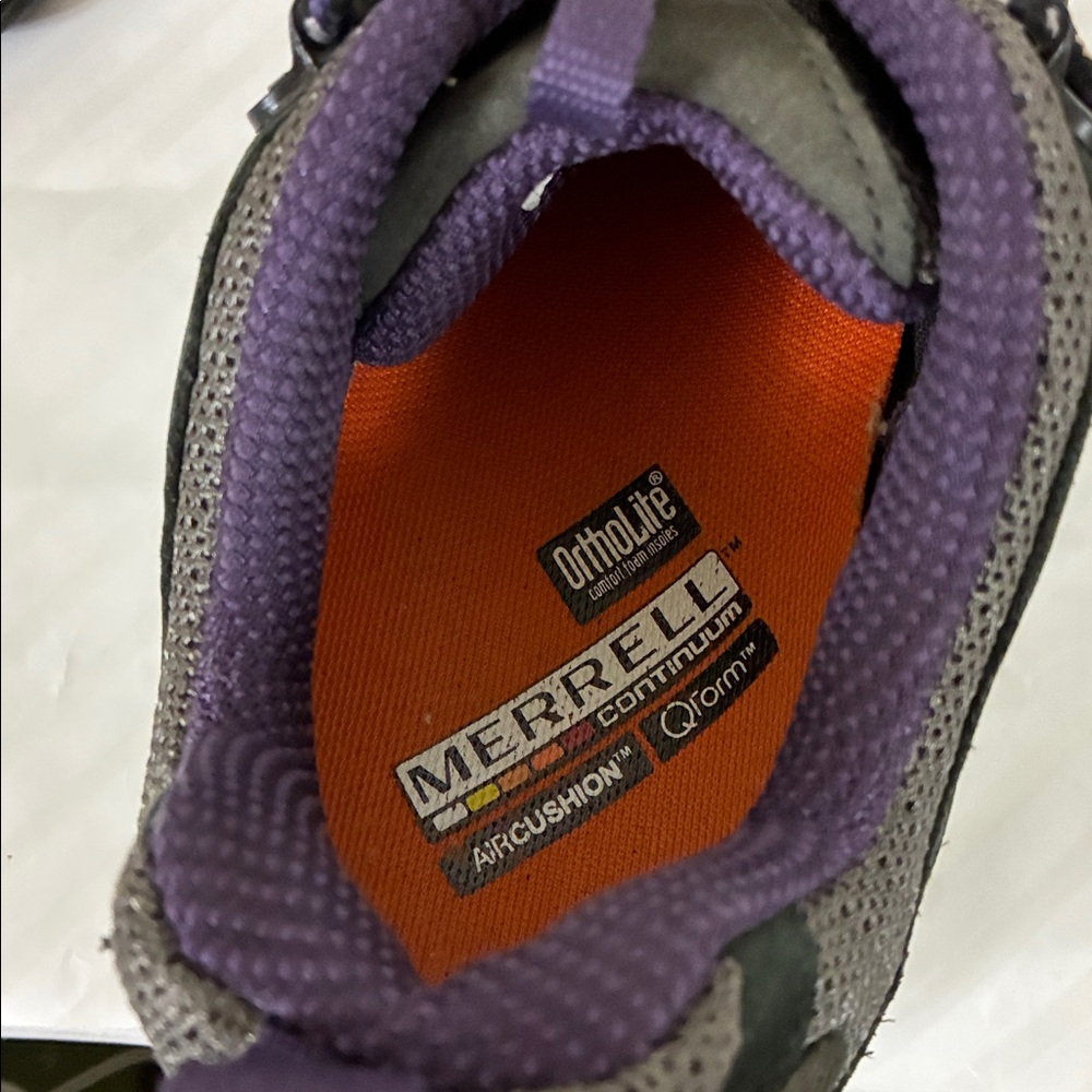 Merrell Siren Sport Vibram Trail Hiking Shoes - Women's Size 8 Purple - Picture 6 of 8